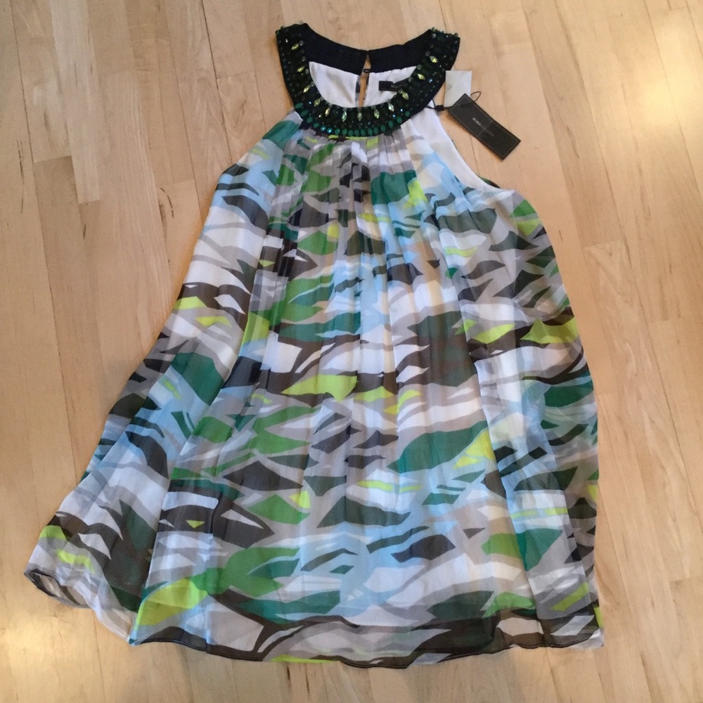 NWT BCBG Multicolored Dress SZ 8